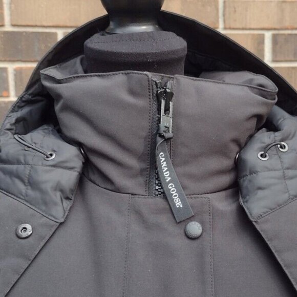 Canada Goose Gabriola Parka Black S Down Hooded Winter Coat Made in Canada - Picture 10 of 16